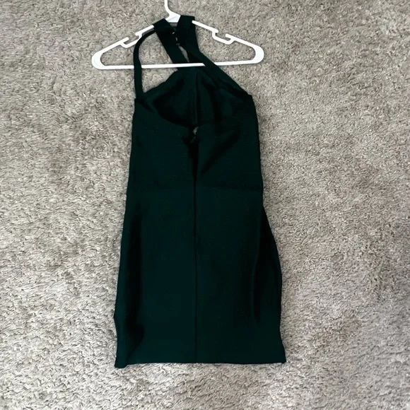 Revolve Superdown Rilie Mini Dress in Forest Green - Picture 5 of 5